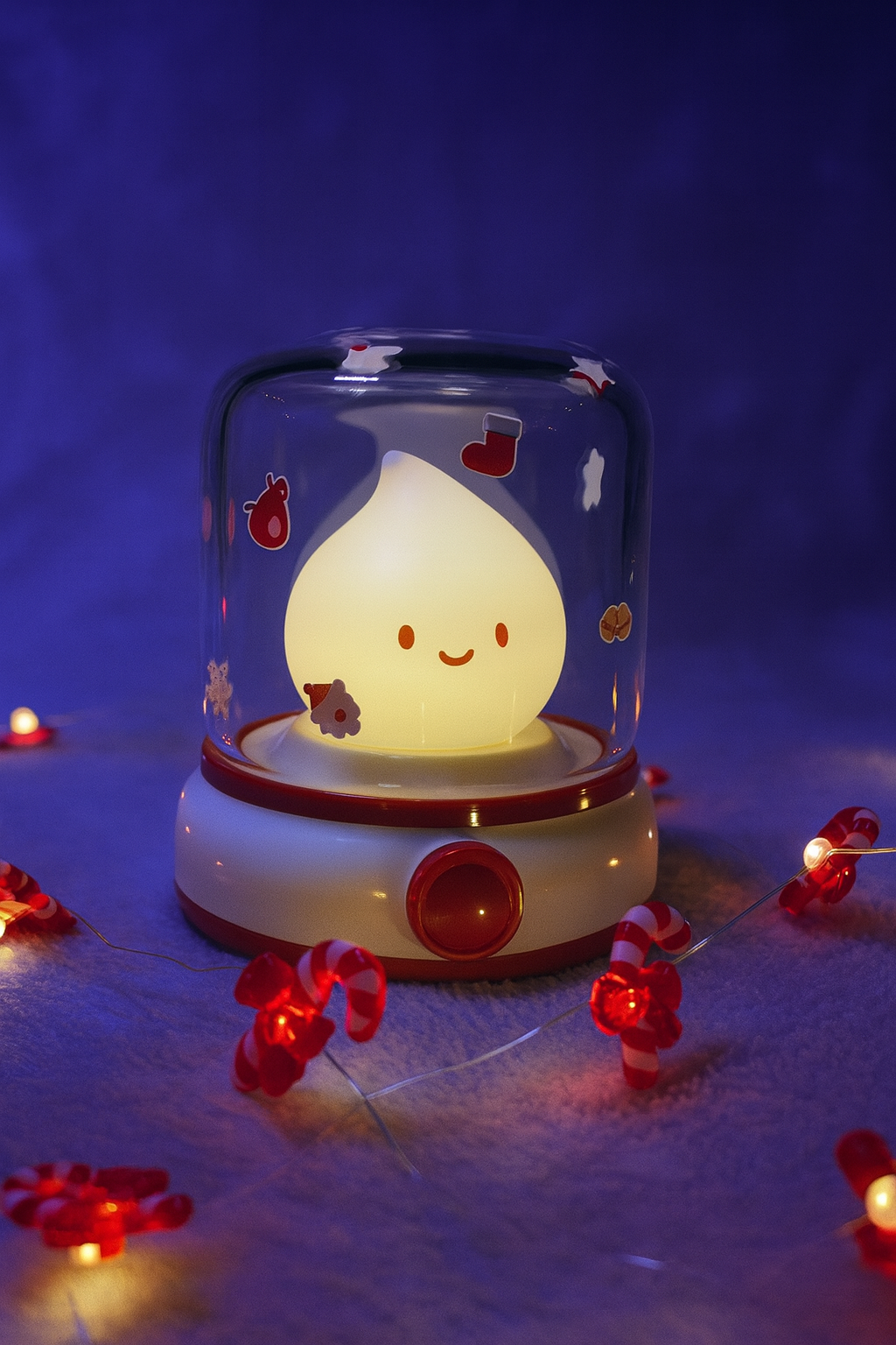 Lámpara Navideña “Cute Snowy” – Súper Adorable 🎄