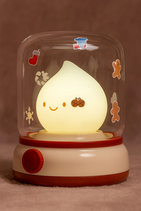 Lámpara Navideña “Cute Snowy” – Súper Adorable 🎄