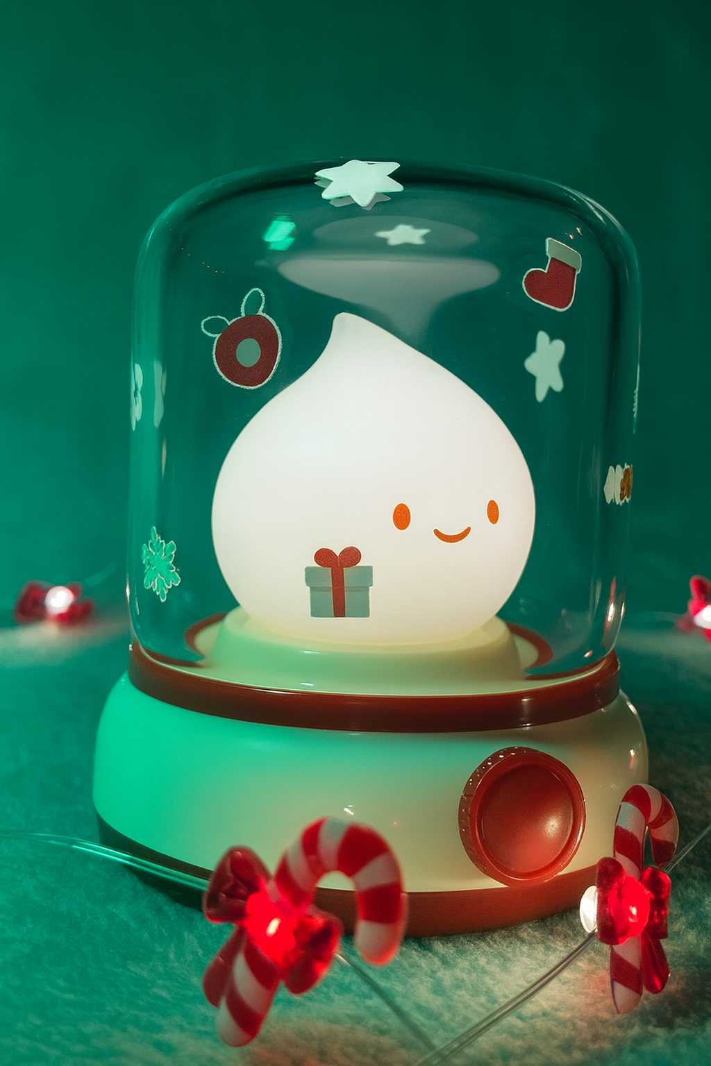Lámpara Navideña “Cute Snowy” – Súper Adorable 🎄