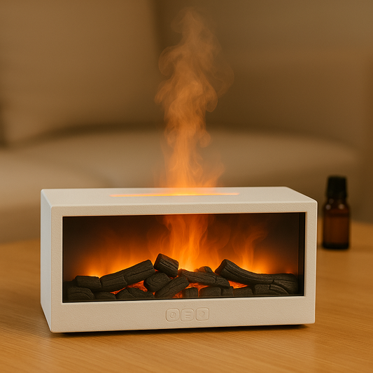 Difusor de Aromas con Efecto Llama – Ambiente Cálido y Relajante